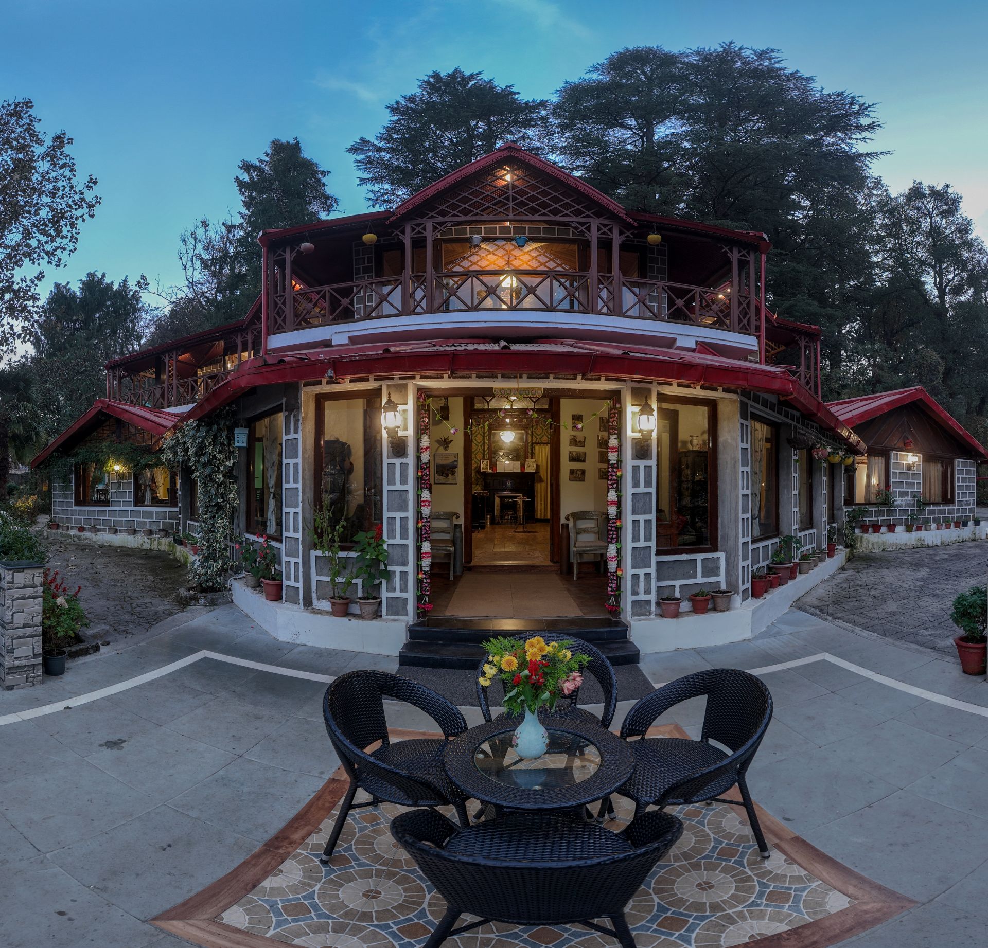 Beautiful heritage-era details at The Hive Cottage Nainital