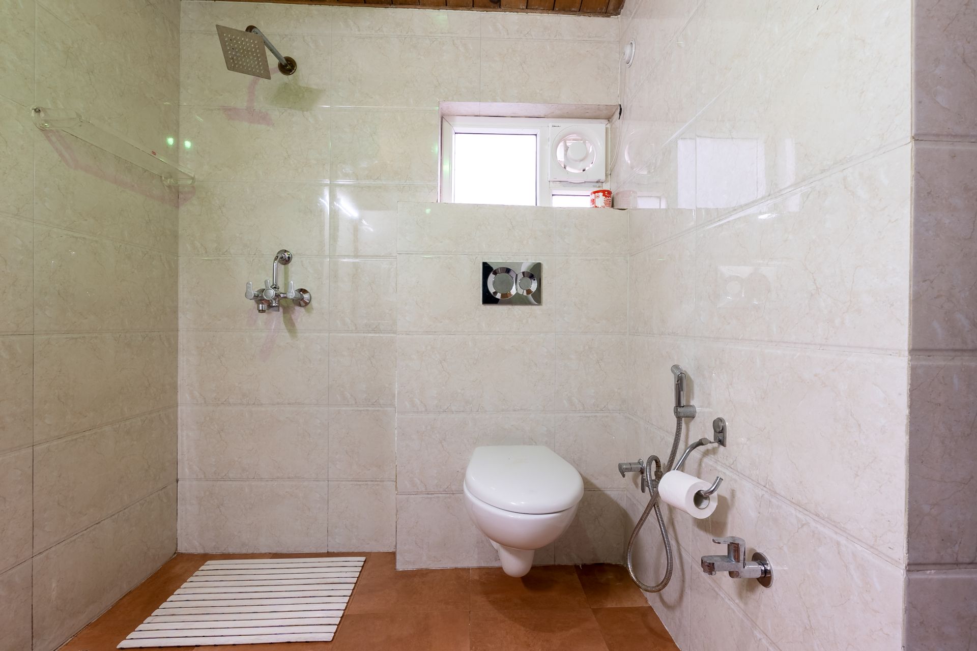 Magnolia D stunning landscape views from room at The Hive Cottage Nainital